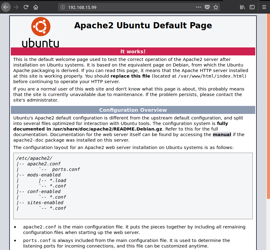 Servidor Web Apache no Ubuntu
